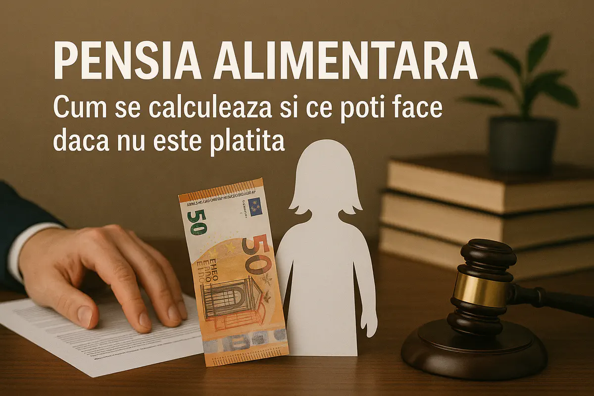 Pensia alimentara: Cum se face calculul pensiei alimentare si ce poti face daca nu este platita