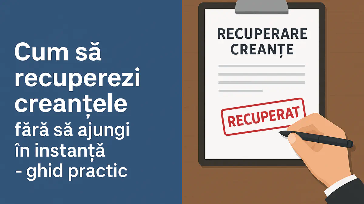 Cum să recuperezi creanțele fără instanță: Ghid practic