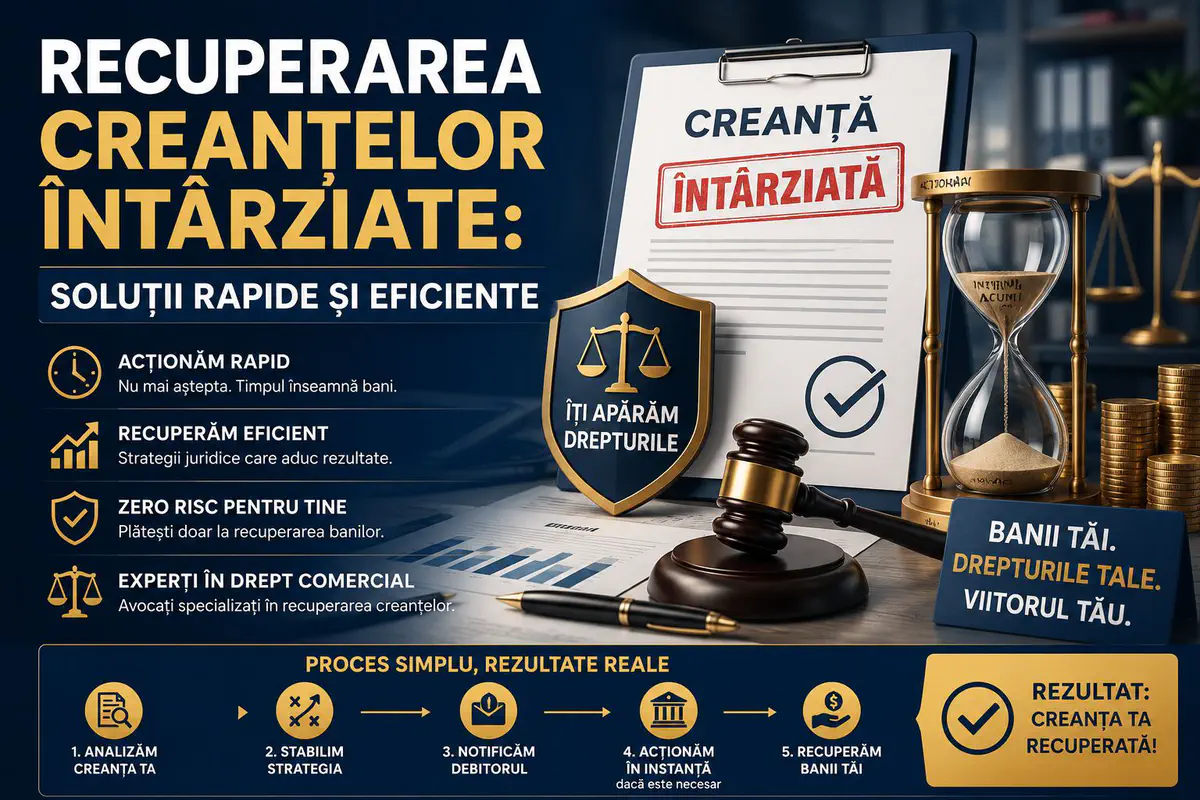 Recuperarea creanțelor întârziate: Soluții rapide și eficiente