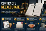 Contracte neexecutate: Ce poți face când partenerul nu își respectă obligațiile