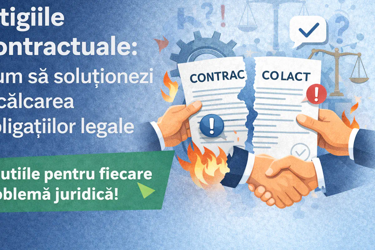 Litigiile contractuale: Cum să soluționezi încalcarea obligațiilor legale