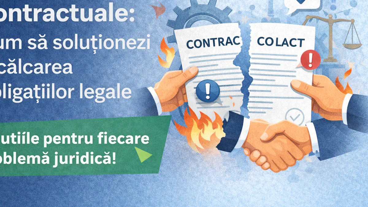 Litigiile contractuale: Cum să soluționezi încalcarea obligațiilor legale