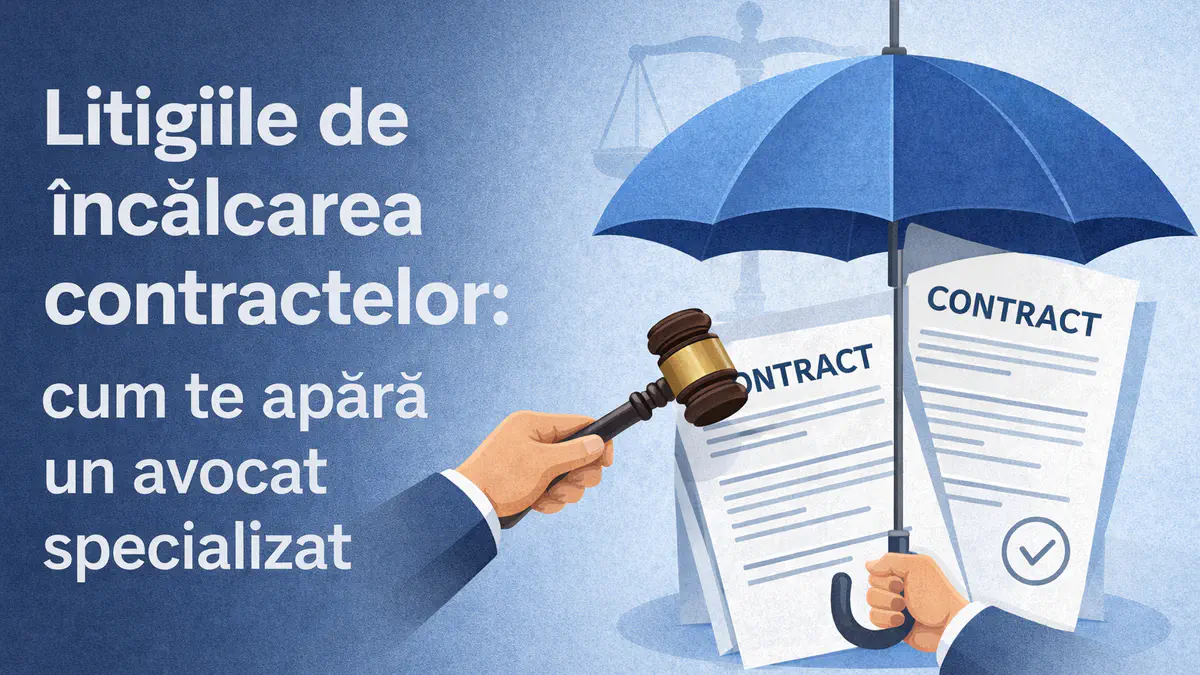 Litigiile de încalcarea contractelor: Cum te apară un avocat specializat
